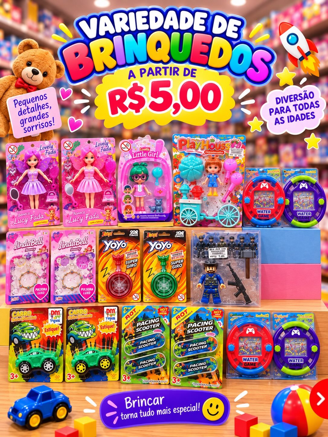 Oferta postada no grupo